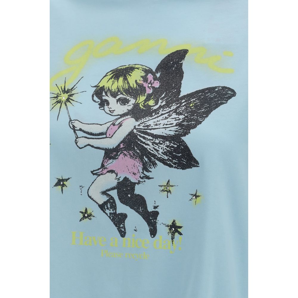 Blue Cotton T-Shirt