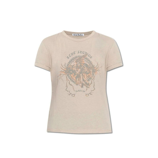Gray Cotton T-Shirt