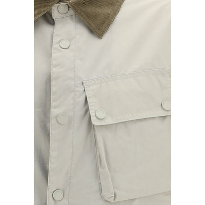 Beige Cotton Coat