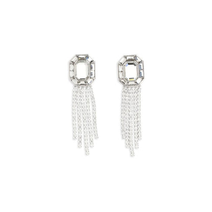 Silver Brass Earrings