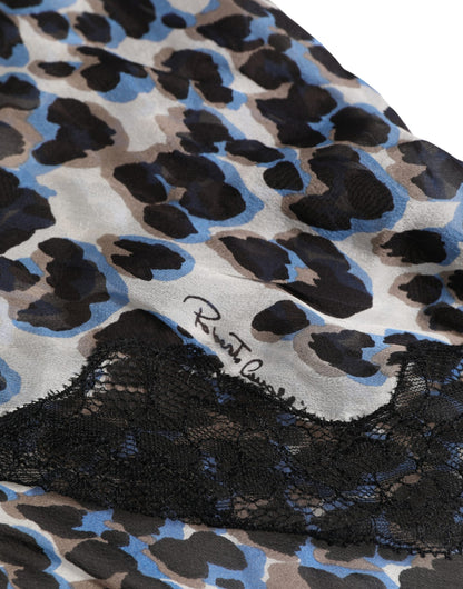 Multicolor Leopard Babydoll Chemise Underwear
