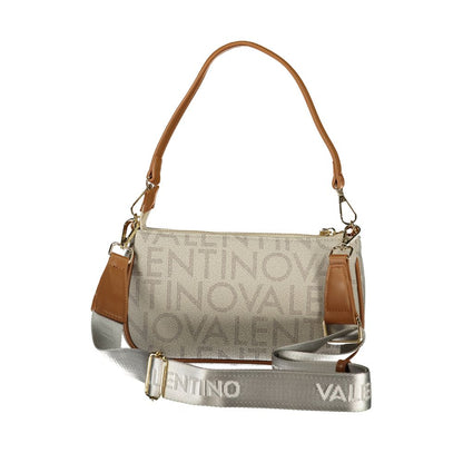 Beige Polyethylene Handbag
