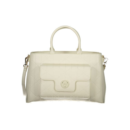 Bianco Polyurethane Women's Bag