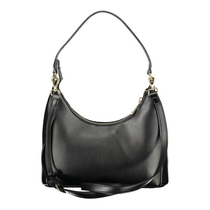 Nero Polyurethane Women Bag
