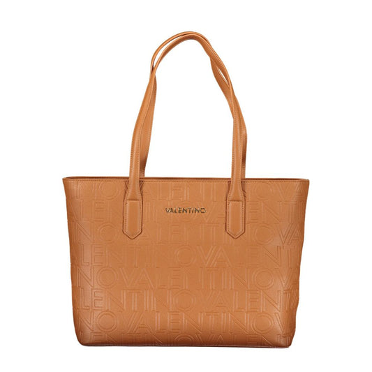 Brown Polyethylene Handbag
