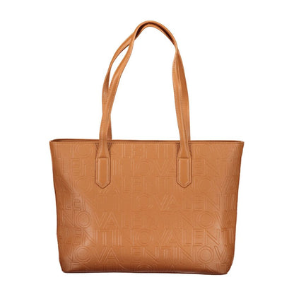 Brown Polyethylene Handbag