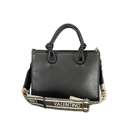 Black Polyurethane Women's Bag