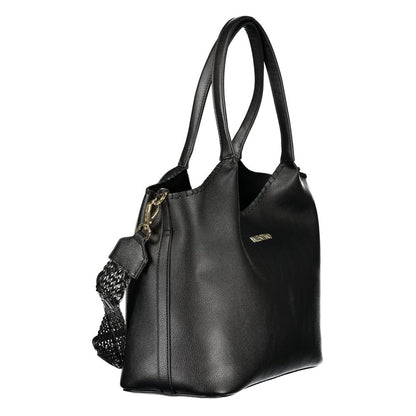 Nero Poliuretano Donna Bag