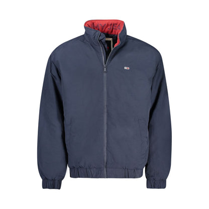 Blue Nylon Men's Jacket