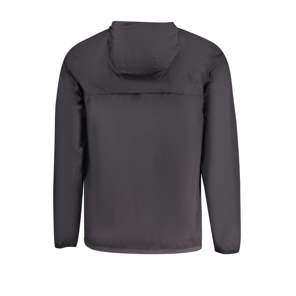 Black Polyamide Men's Jacket