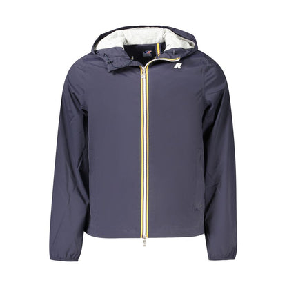 Blue Nylon Men's Jacket