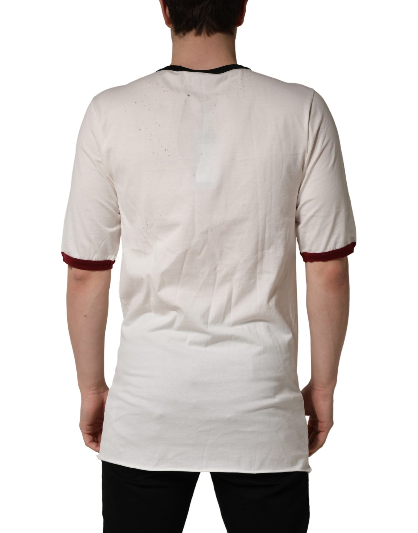 White King Of Love Print Cotton Men Jersey T-shirt
