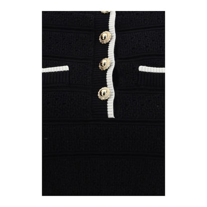 Black Cotton Blouse