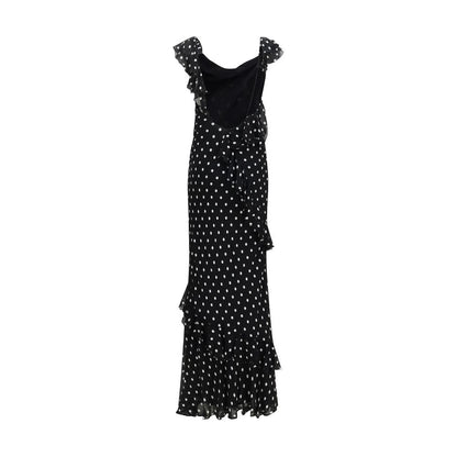 Black Viscose Casual Dress
