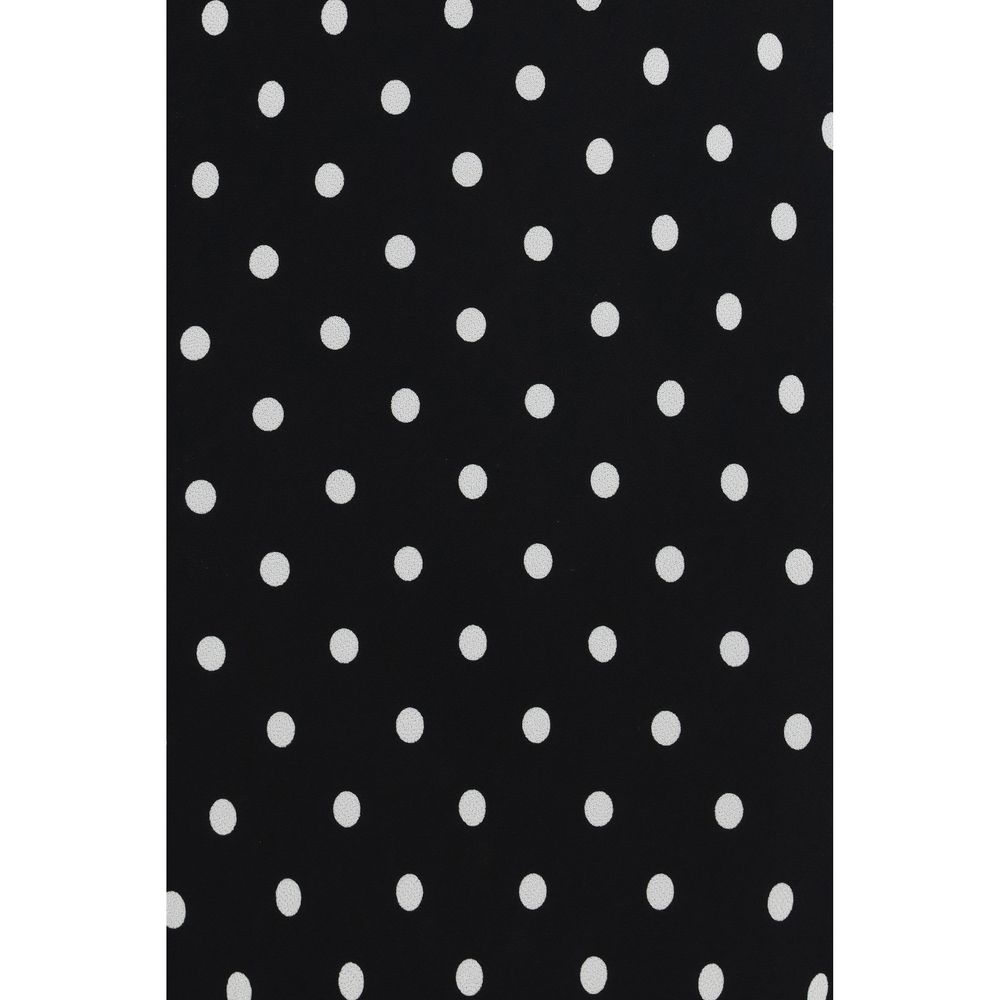 Black Viscose Casual Dress