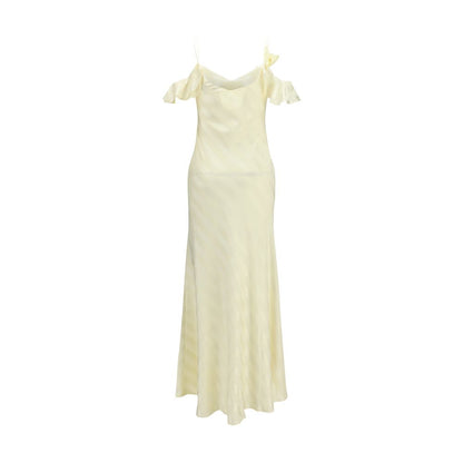 Bicolor Polyester Casual Dress