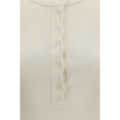 Beige Cotton T-Shirt
