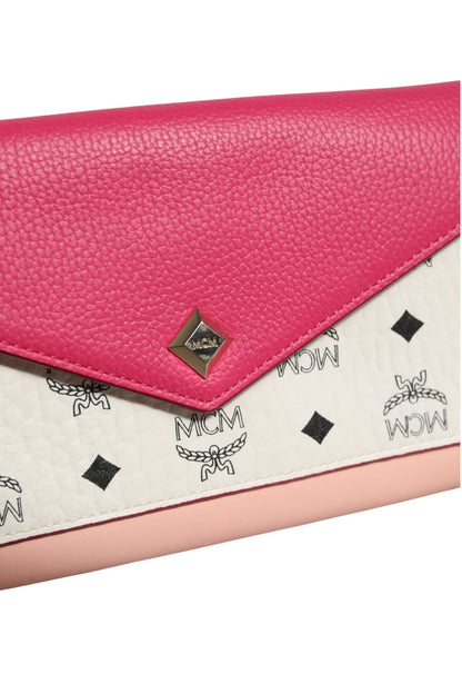 Colorblock Visetos Love Letter Crossbody Wallet