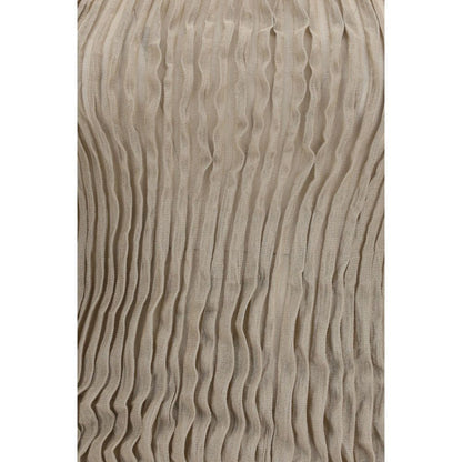 Beige Silk Shirt