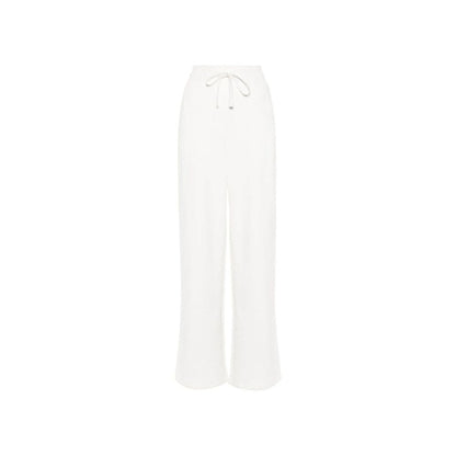 White Cotton Joggers (Workout Pants)