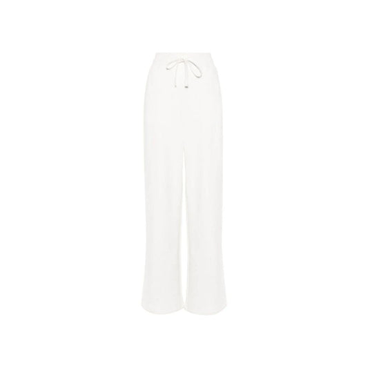 White Cotton Joggers (Workout Pants)