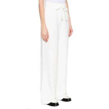 White Cotton Joggers (Workout Pants)