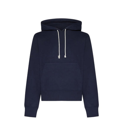 Blue Cotton Sweatshirt