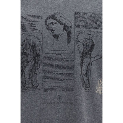 Blue Cotton T-Shirt