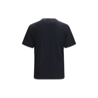 Black Silk T-Shirt