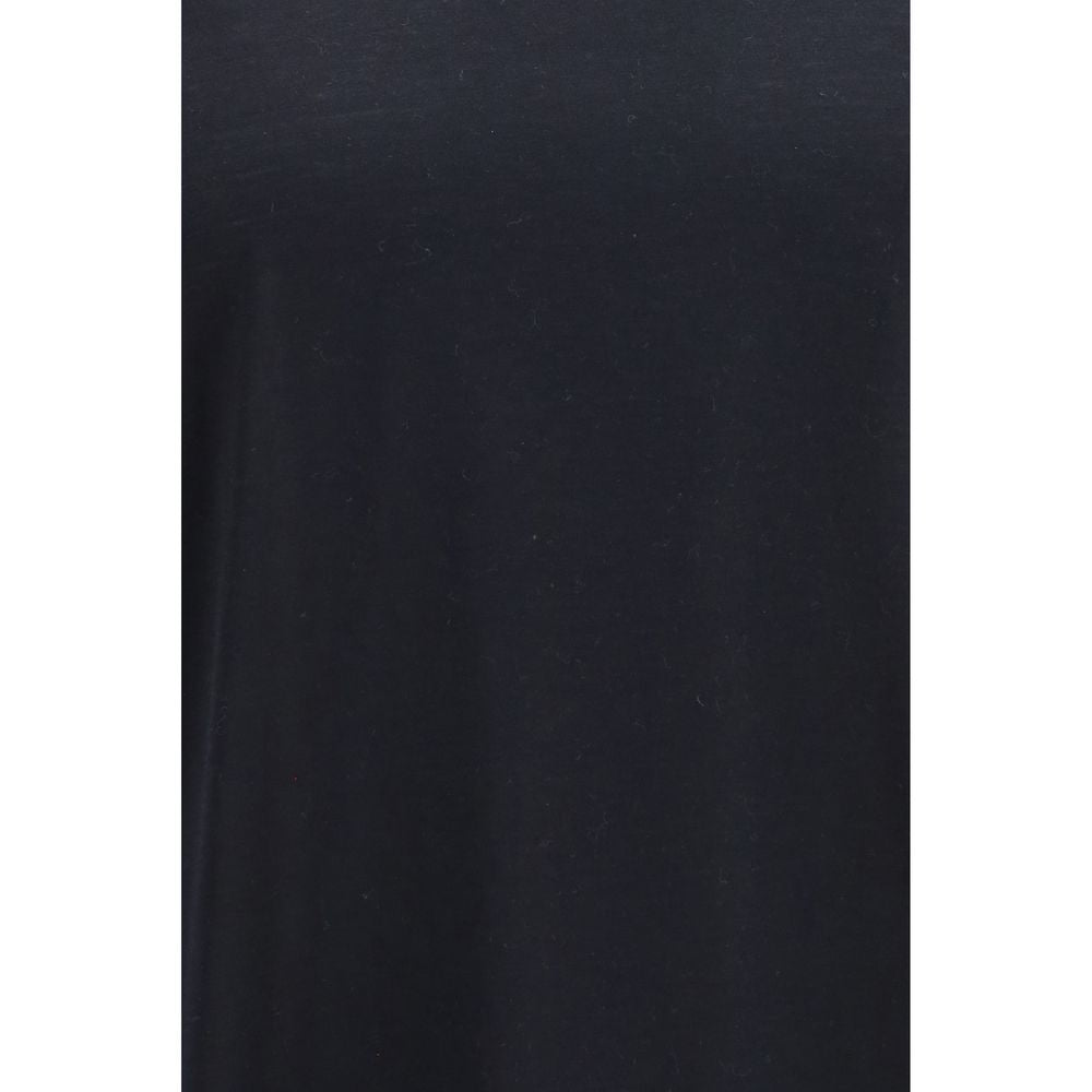 Black Silk T-Shirt