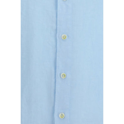 Blue Linen Longsleeve Shirt