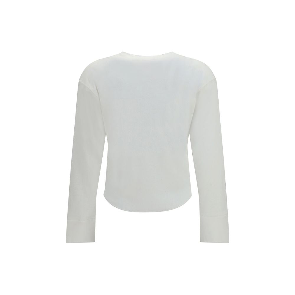 White Cotton Cardigan