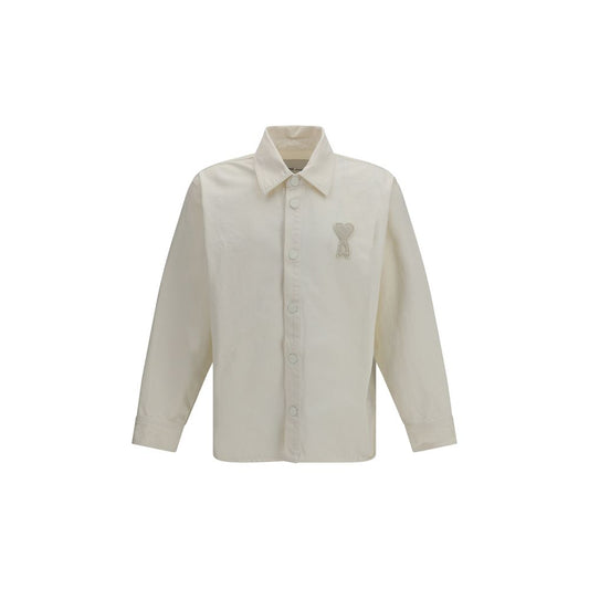 Beige Cotton Denim Jacket