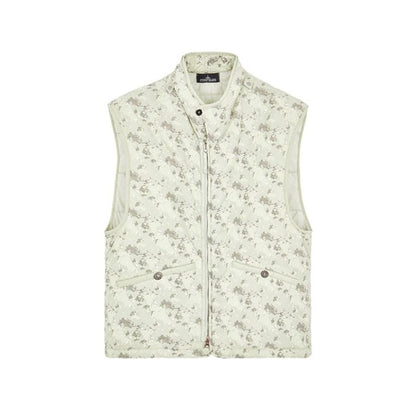 Bicolor Polyamide Sleveless Jacket