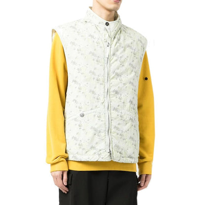 Bicolor Polyamide Sleveless Jacket
