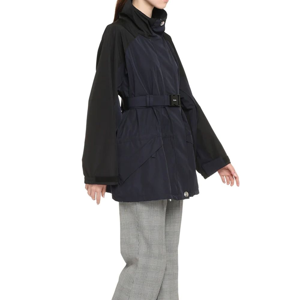 Blue Polyamide Shell Jacket