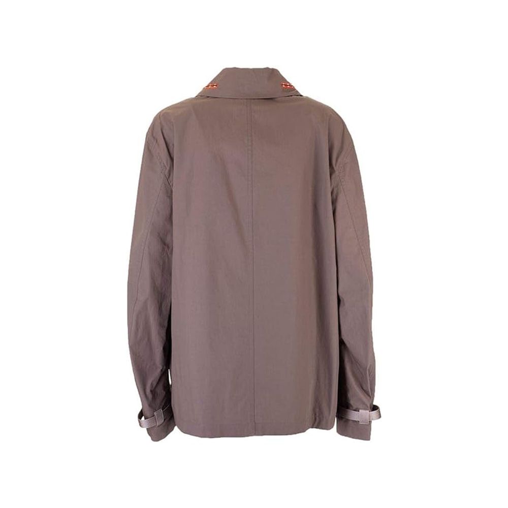 Brown Cotton Coat