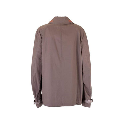 Brown Cotton Coat