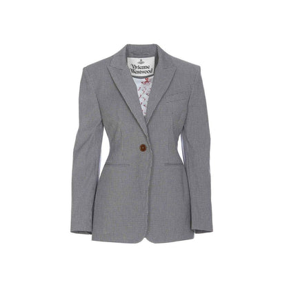 Black Cotton Blazer