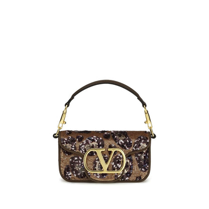 Multicolor Silk Shoulder Bag