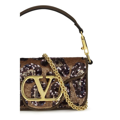Multicolor Silk Shoulder Bag