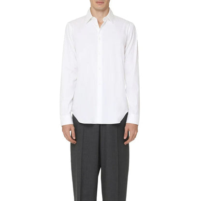 White Cotton Dress Shirt