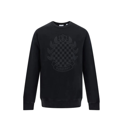Black Cotton Sweatshirt