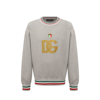 Gray Cotton Sweatshirt