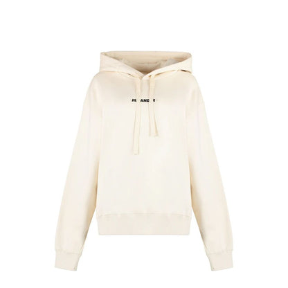 White Cotton Sweatshirt