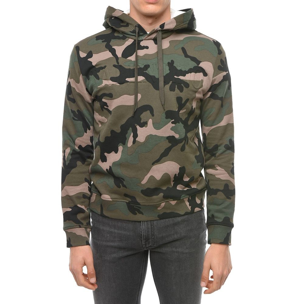 Bicolor Cotton Sweatshirt