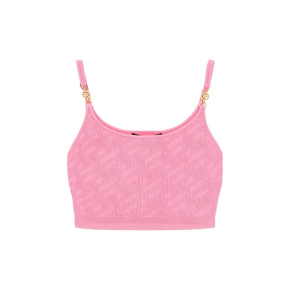 Multicolor Elastane Tank Tops
