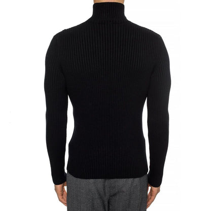 Black Cashmere Turtleneck