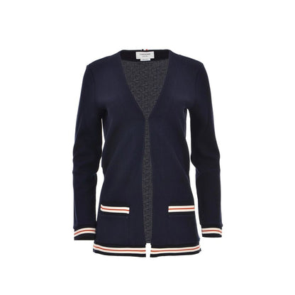 Blue Cotton Cardigan