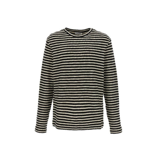 White Wool Long Sleeve T-Shirt